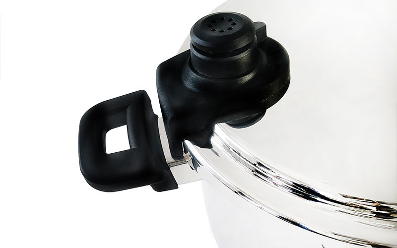 Stainless steel pressure cooker pressure limiting valve